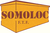 logo officiel Somoloc FTF - bungalow marron